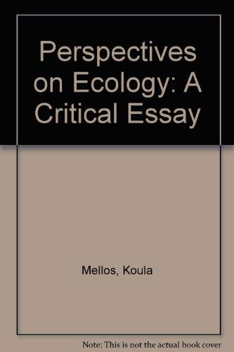 Perspectives on Ecology: A Critical Essay