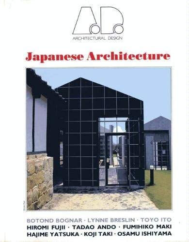 Stock image for Japanese Architecture (Architectural Design Profile) for sale by HPB-Emerald