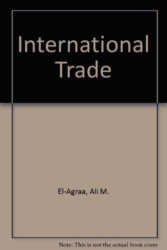 Stock image for International Trade for sale by Zubal-Books, Since 1961