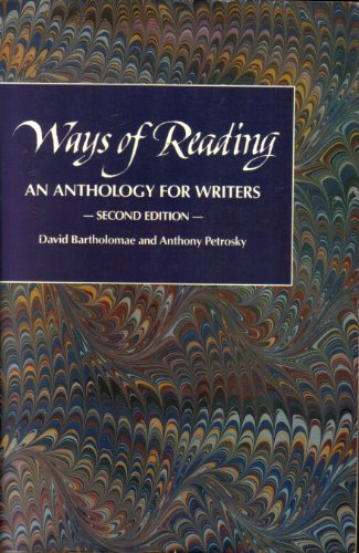 Beispielbild fr Ways of reading: An anthology for writers zum Verkauf von Wonder Book