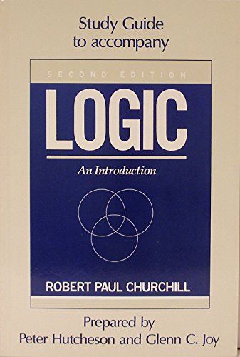 Beispielbild fr Study Guide to Accompany Robert Paul Churchill's Logic: An Introduction zum Verkauf von ThriftBooks-Dallas