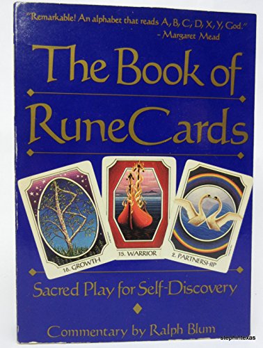 Beispielbild fr The Book of Rune Cards : Sacred Play for Self-Discovery zum Verkauf von Better World Books