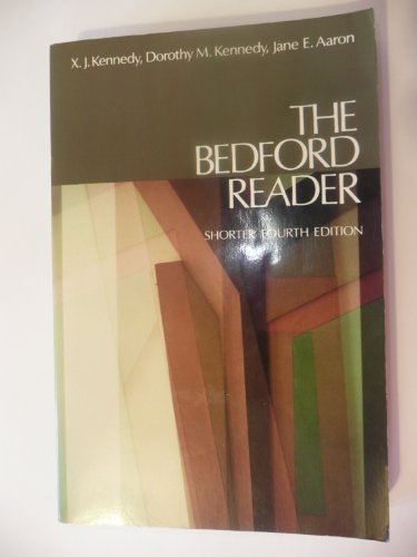 Imagen de archivo de The Bedford Reader a la venta por Better World Books
