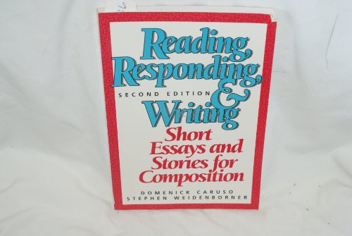 Reading, Responding, Writing (9780312036041) by Caruso, Domenick