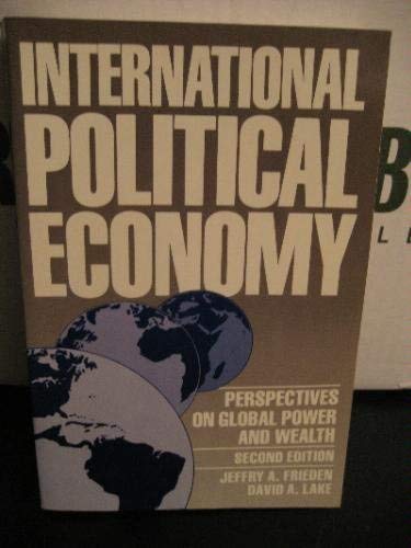 9780312037185: International Political Economy: Perspectives on Global Power and Wealth