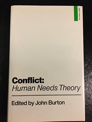 9780312040345: Conflict: Human Needs Theory