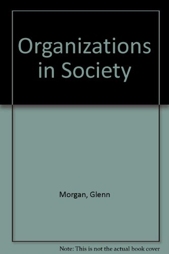 Imagen de archivo de Organizations in Society a la venta por Ergodebooks