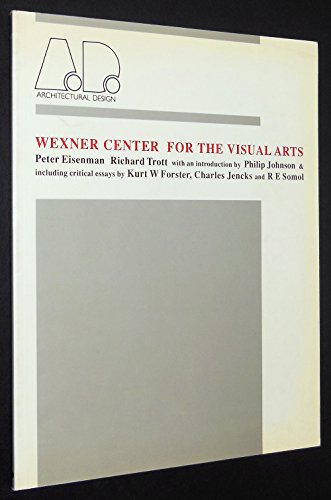 Stock image for Wexner Center for the Visual Arts (Architectural Design) for sale by A Book Preserve