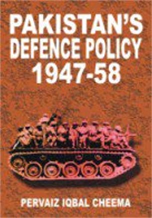 9780312044985: Pakistan's Defence Policy 1947-58