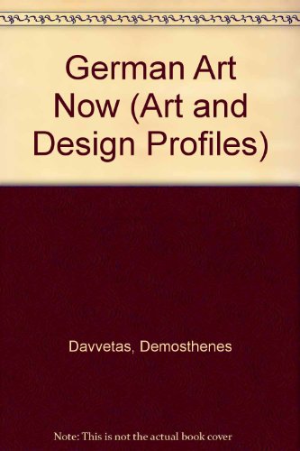 9780312045197: German Art Now (Art and Design Profiles)