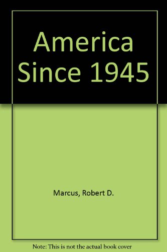 Stock image for America since Nineteen Forty-Five for sale by Better World Books