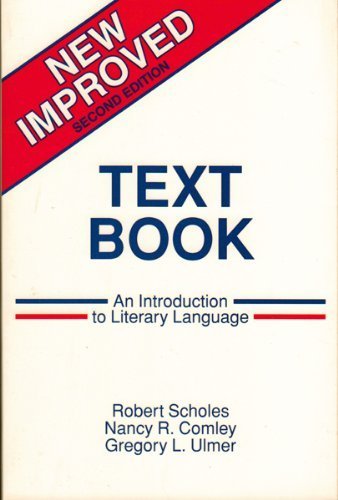 Imagen de archivo de Text Book: An Introduction to Literary Language a la venta por ThriftBooks-Dallas