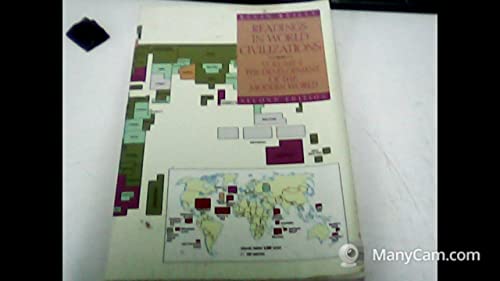 Imagen de archivo de Readings in World Civilizations : The Development of the Modern World a la venta por Better World Books Ltd