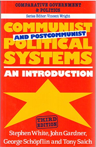 Imagen de archivo de Communist and Postcommunist Political Systems: An Introduction a la venta por Phatpocket Limited