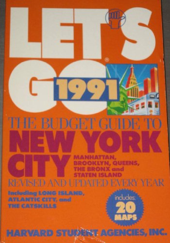 Beispielbild fr Let's Go: New York City 1991 zum Verkauf von SecondSale