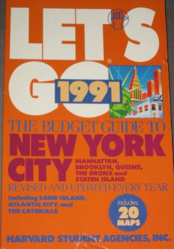 Stock image for Let's Go: New York City 1991 for sale by SecondSale