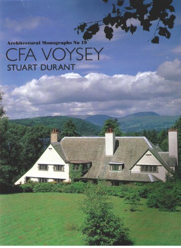 Beispielbild fr C. F. A. Voysey (Architectural Monographs No 19) zum Verkauf von GoldBooks