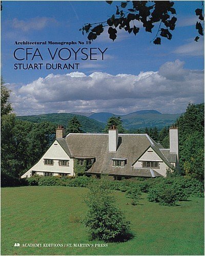 9780312052058: Cfa Voysey (Architectural Monographs)