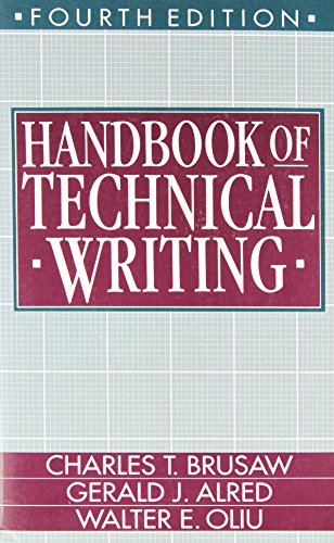 Imagen de archivo de Handbook of Technical Writing a la venta por HPB-Emerald