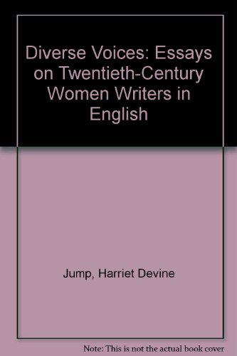 Imagen de archivo de Diverse Voices : Essays on Twentieth-Century Women Writers in English a la venta por Better World Books