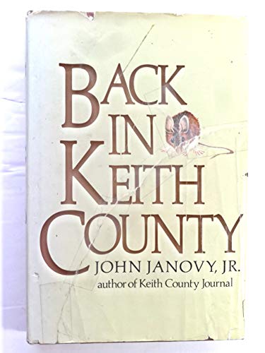 Stock image for Back in Keith County for sale by ThriftBooks-Atlanta