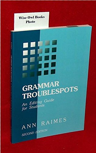 Beispielbild fr Grammar Troublespots : An Editing Guide for Students zum Verkauf von Better World Books