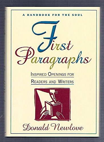 Stock image for First Paragraphs: Inspired Openings for Writers and Readers (Writers Library) for sale by Wonder Book