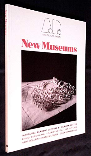 Imagen de archivo de New Museums (Architectural Design Profile No. 94) a la venta por BOOKER C