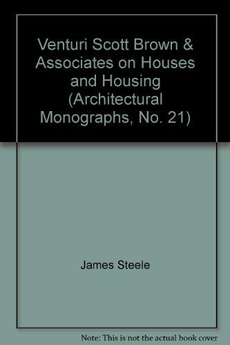 9780312071486: Venturi Scott Brown & Associates on Houses and Housing (Architectural Monographs, No. 21)