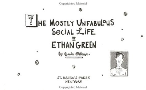 Beispielbild fr The Mostly Unfabulous Socail Life of Ethan Green zum Verkauf von Better World Books