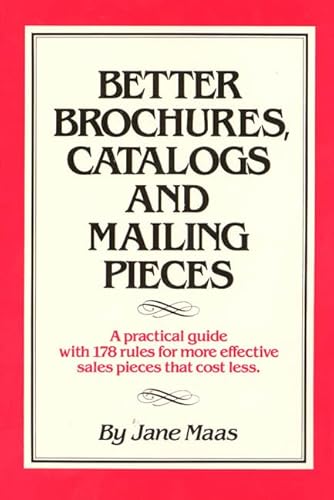 9780312077310: Better Brochures, Catalogs, and Mailing Pieces