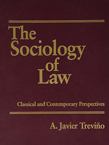 9780312078362: The Sociology of Law : Classical and Con