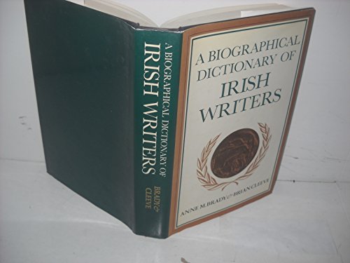 Stock image for A Biographical Dictionary of Irish Writers for sale by Chequamegon Books