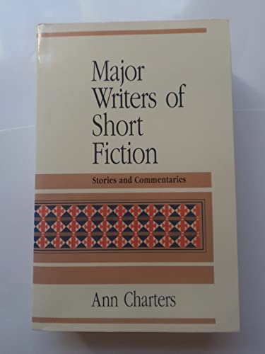 9780312079444: Major Writers of Short Fiction: Stories and Commentaries