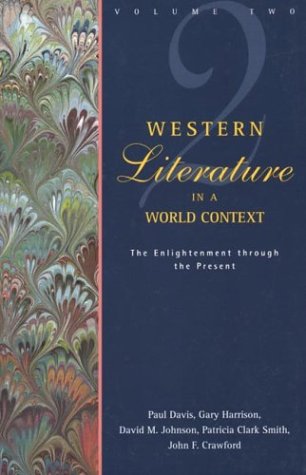 Imagen de archivo de Western Literature in a World Context : Volume 2: The Enlightenment through the Present a la venta por BookHolders