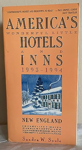 Stock image for America's Wonderful Little Hotels & Inns for sale by Robinson Street Books, IOBA
