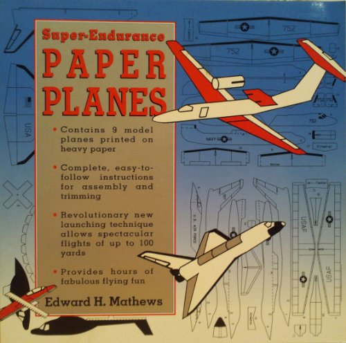 Beispielbild fr Super-Endurance Paper Planes zum Verkauf von Novel Ideas Books & Gifts