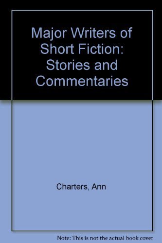 Stock image for Major Writers of Short Fiction : Stories and Commentaries - Instructor's Manual for sale by Better World Books