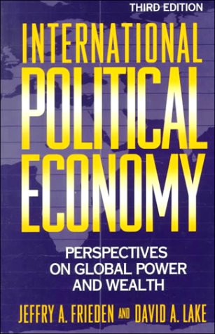 9780312084189: International Political Economy: Perspectives on Global Power and Wealth