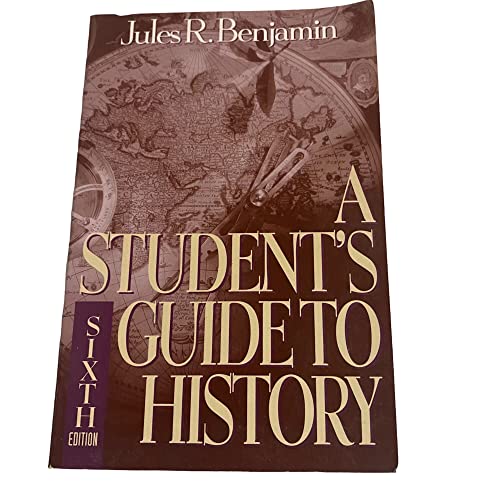 Stock image for Student's Guide to History for sale by Wonder Book