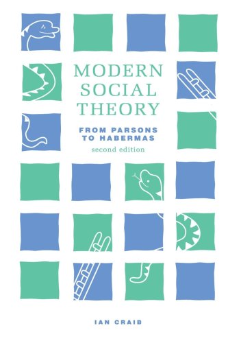 Immagine dell'editore per Modern Social Theory : From Parsons to Habermas venduto da Better World Books Ltd