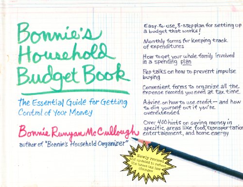 Beispielbild fr Bonnie's Household Budget Book: The Essential Workbook for Getting Control of Your Money zum Verkauf von ThriftBooks-Dallas