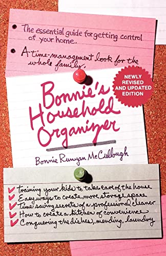 Imagen de archivo de Bonnie's Household Organizer: The Essential Guide for Getting Control of Your Home a la venta por SecondSale