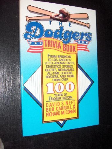 Beispielbild fr The Dodgers Trivia Book zum Verkauf von Redux Books