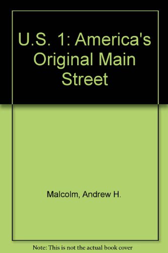 9780312090241: U.S. 1: America's Original Main Street [Lingua Inglese]