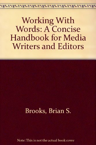 Beispielbild fr Working with Words : A Concise Handbook zum Verkauf von Better World Books