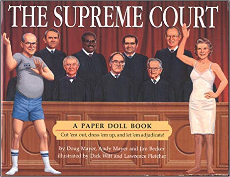 Stock image for The Supreme Court: A Paper Doll Book for sale by Mr. Bookman
