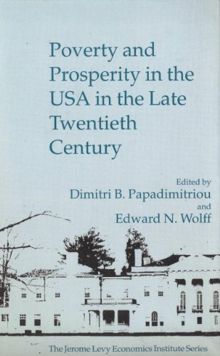 Stock image for Poverty and Prosperity in the U. S. A. in the Late Twentieth Century for sale by Better World Books: West