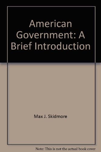 9780312095611: American Government: A Brief Introduction