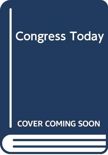 Stock image for Congress Today for sale by Ergodebooks